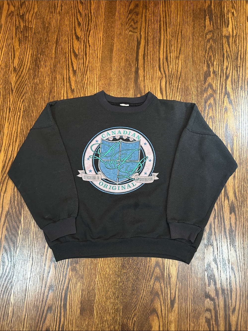 Vintage 80s Graphic Sweatshirt Made in Canada